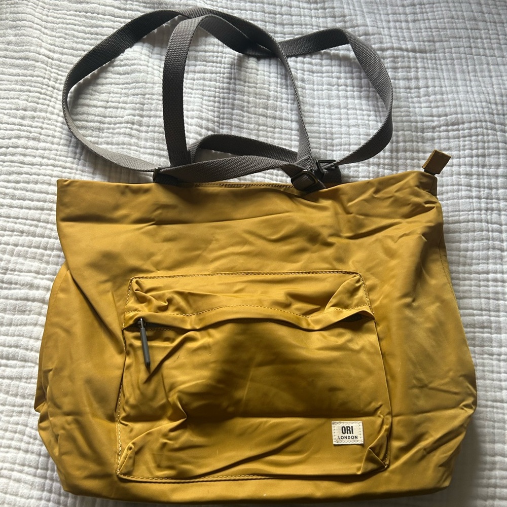 Orion London Mustard Yellow Laptop Bag